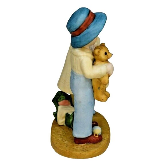 Jan Hagara Autographed Betsy and Jimmy 2 Year Limited Edition Figurine 1982 - Picture 2 of 5